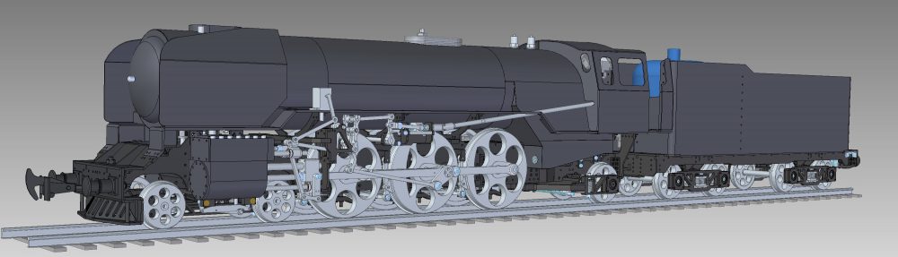 L. S. Fornells –  Una màquina de vapor per via de 127 mm (5 polzades)
